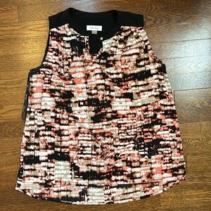 Women’s sleeveless dress-casual shell